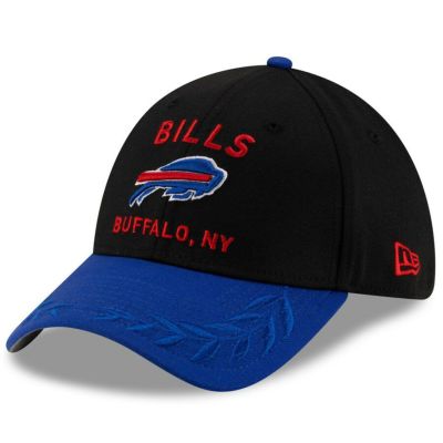 NFL ビルズ キャップ 2025 NFL ドラフト 39THIRTY Flex Hat ニューエラ/New Era ブラック/ロイヤル