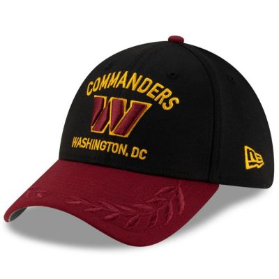 NFL コマンダーズ キャップ 2025 NFL ドラフト 39THIRTY Flex Hat ニューエラ/New Era ブラック/バーガンディ
