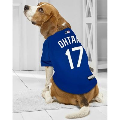 MLB 大谷翔平 ドジャース ペット用 ユニフォーム ネーム＆ナンバー 犬用 ジャージ Pets First ロイヤル