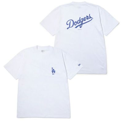 MLB ドジャース Tシャツ Team Logo Cotton T-Shirt  ニューエラ/New Era ホワイト【nejp】