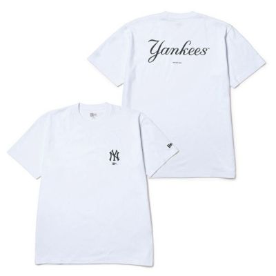 MLB ヤンキース Tシャツ Team Logo Cotton T-Shirt  ニューエラ/New Era ホワイト【nejp】
