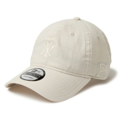 MLB ヤンキース キャップ Cotton Flax 9TWENTY Adj リネン ニューエラ/New Era ライトベージュ【nejp】
