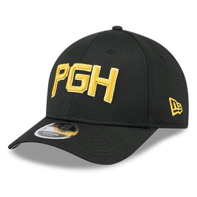 MLB パイレーツ キャップ 【海外モデル】バッティング プラクティス シティーコネクト 9FORTY M-CROWN  ニューエラ/New Era ブラック