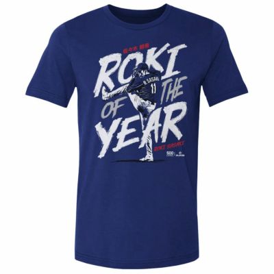 MLB 佐々木朗希 ドジャース Tシャツ 【New Model】Los Angeles D Roki of the Year WHT T-Shirt 500Level ロイヤル