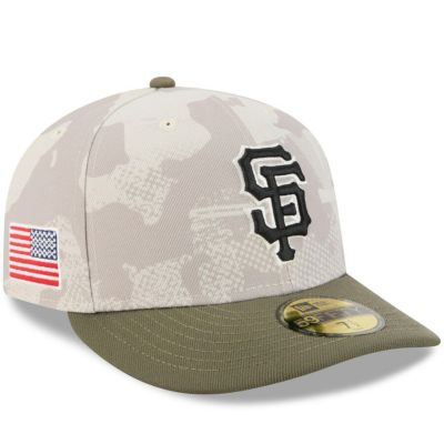 MLB SFジャイアンツ キャップ 【海外モデル】 アームドフォーシズデー2025 On-Field 59FIFTY ニューエラ/New Era ベージュ オリーブ