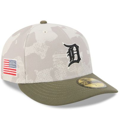 MLB タイガース キャップ 【海外モデル】 アームドフォーシズデー2025 On-Field 59FIFTY ニューエラ/New Era ベージュ オリーブ