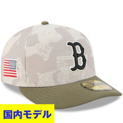 MLB レッドソックス キャップ 【国内モデル】 アームドフォーシズデー2025 On-Field 59FIFTY ニューエラ/New Era ベージュ オリーブ