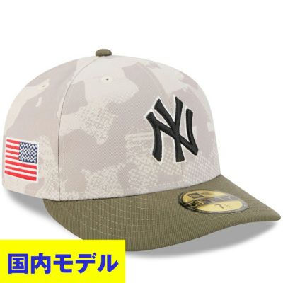 MLB ヤンキース キャップ 【国内モデル】 アームドフォーシズデー2025 On-Field 59FIFTY ニューエラ/New Era ベージュ オリーブ