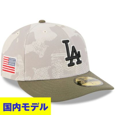 MLB ドジャース キャップ 【国内モデル】 アームドフォーシズデー2025 On-Field 59FIFTY ニューエラ/New Era ベージュ オリーブ