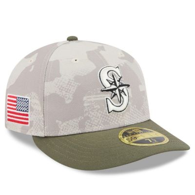 MLB マリナーズ キャップ 【海外モデル】アームドフォーシズデー2025 Low Profile 59FIFTY ニューエラ/New Era ベージュ