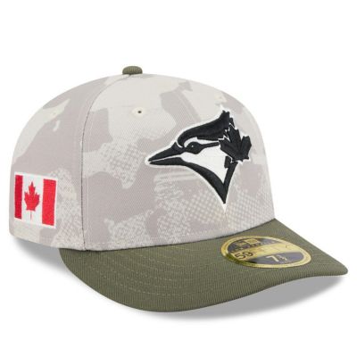 MLB ブルージェイズ キャップ 【海外モデル】アームドフォーシズデー2025 Low Profile 59FIFTY ニューエラ/New Era ベージュ