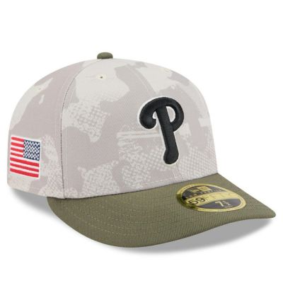 MLB フィリーズ キャップ 【海外モデル】アームドフォーシズデー2025 Low Profile 59FIFTY ニューエラ/New Era ベージュ
