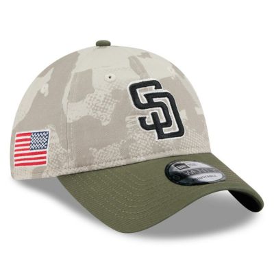 MLB パドレス キャップ 【海外モデル】アームドフォーシズデー2025 9TWENTY Adjustable ニューエラ/New Era ベージュ