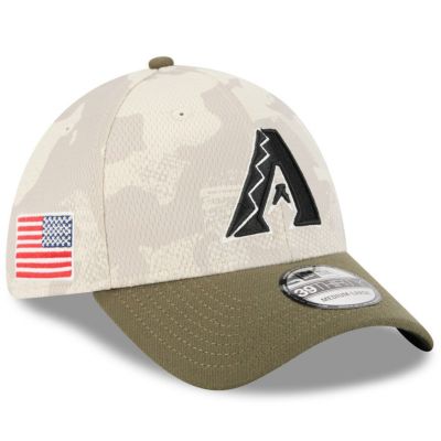 MLB ダイヤモンドバックス キャップ 【海外モデル】アームドフォーシズデー2025 39THIRTY Flex ニューエラ/New Era ベージュ