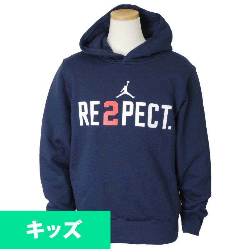 ジョーダン パーカー メンズ Re2pect フライト フリース パーカー キッズ ネイビー 954889-774 | セレクション | MLB  NBA NFL プロ野球グッズ専門店 公式オンラインストア