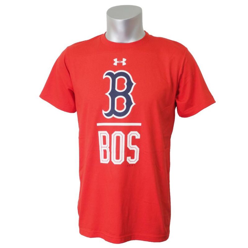 MLB レッドソックス Tシャツ 半袖 UA パフォーマンス スラッシュ