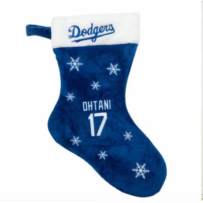 MLB 大谷翔平 ドジャース クリスマス ソックス Embroidered Sox FOCO