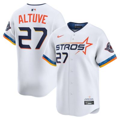 MLB ホセ・アルテューベ アストロズ ユニフォーム 2025 シティーコネクト Limited Jersey ナイキ/Nike ホワイト