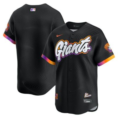 MLB SFジャイアンツ ユニフォーム 2025 シティーコネクト リミテッド ジャージ ナイキ/Nike アンスラサイト