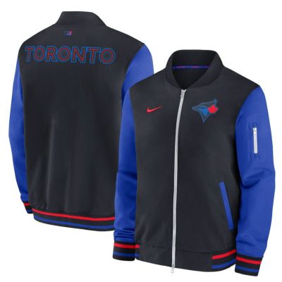 MLB ブルージェイズ ジャケット 2024 シティーコネクト オーセンティック AC Game Time Full-Zip ボンバー Jacket ナイキ/Nike