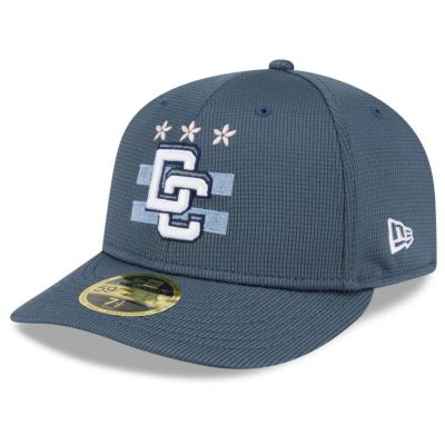 MLB ナショナルズ キャップ 2025 シティーコネクト バッティングプラクティス ロープロファイル 59FIFTY LP ニューエラ/New Era ブルー