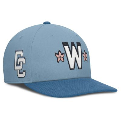 MLB ナショナルズ キャップ 2025 シティーコネクト Pro Snapback ナイキ/Nike ライトブルー ブルー