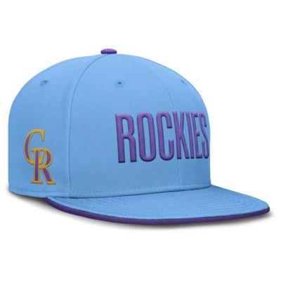 MLB ロッキーズ キャップ 2025 シティーコネクト True Fitted ナイキ/Nike ライトブルー