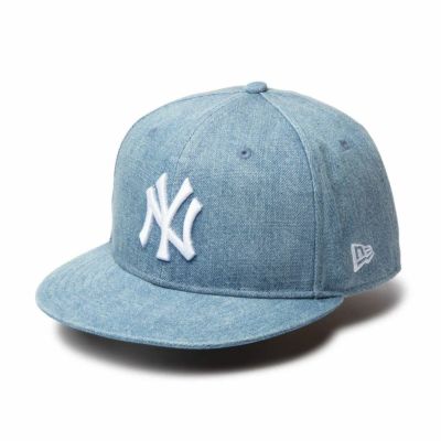 MLB ヤンキース キャップ Denim 9FIFTY Snapback Cap ニューエラ/New Era ウォッシュドデニム【nejp】