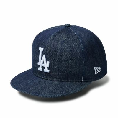 MLB ドジャース キャップ Denim 9FIFTY Snapback Cap ニューエラ/New Era Indigo Denim【nejp】
