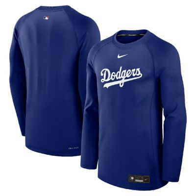 MLB ドジャース Tシャツ オーセンティック AC Game Time ラグラン ロングスリーブ T-Shirt ナイキ/Nike ディープロイヤル