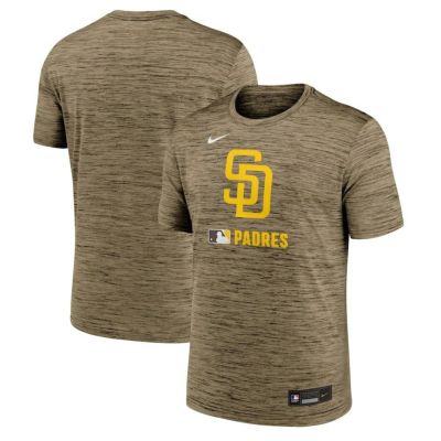 MLB パドレス Tシャツ オーセンティック AC ベロシティー Performance T-Shirt ナイキ/Nike ダークシンダー
