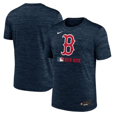 MLB レッドソックス Tシャツ オーセンティック AC ベロシティー Performance T-Shirt ナイキ/Nike ミッドナイトネイビー