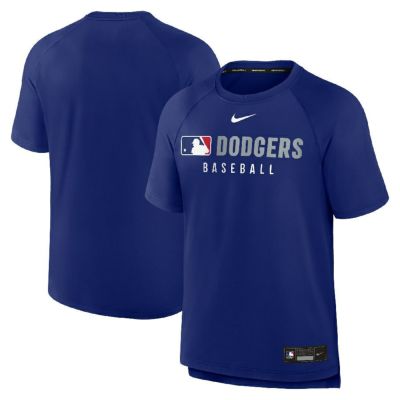MLB ドジャース Tシャツ 【大谷選手着用モデル】オーセンティック AC プレゲーム ラグラン T-Shirt ナイキ/Nike ディープロイヤル
