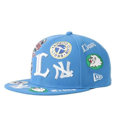 埼玉西武ライオンズ グッズ キャップ 59FIFTY エアフォース オールオーバー アーカイブ ニューエラ/New Era スカイブルー