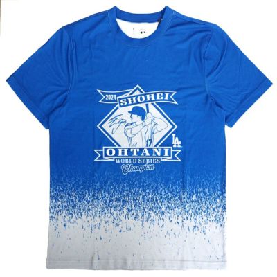 MLB 大谷翔平 ドジャース Tシャツ ワールドシリーズ2024優勝記念 TEE FOCO