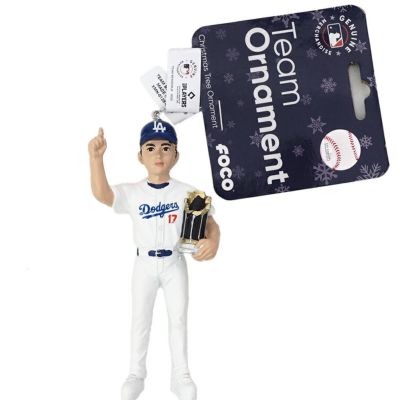 MLB 大谷翔平 ドジャース クリスマスオーナメント ワールドシリーズ2024優勝記念 プレイヤー FOCO