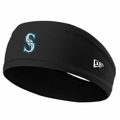 MLB マリナーズ ヘッドバンド Headnband of Clubhouse 18 ニューエラ/New Era ブラック