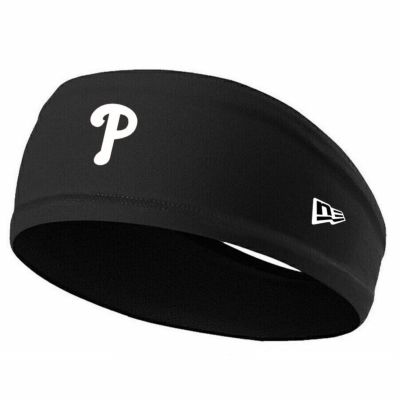 MLB フィリーズ ヘッドバンド Headnband of Clubhouse 18 ニューエラ/New Era ブラック