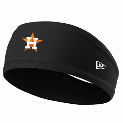 MLB アストロズ ヘッドバンド Headnband of Clubhouse 18 ニューエラ/New Era ブラック