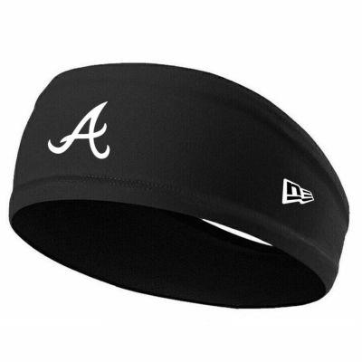 MLB ブレーブス ヘッドバンド Headnband of Clubhouse 18 ニューエラ/New Era ブラック