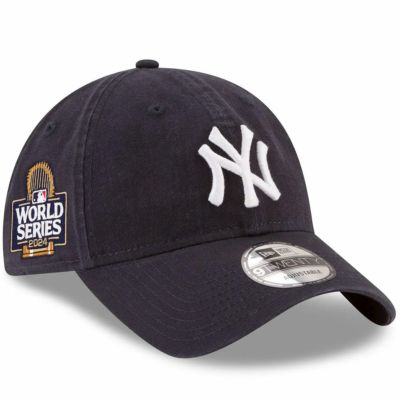 MLB ヤンキース キャップ 【海外版】ワールドシリーズ2024 Side Patch Core Classic 9TWENTY Adj ニューエラ/New Era ネイビー