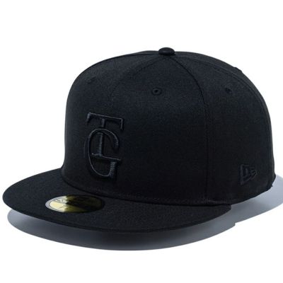 読売ジャイアンツ/巨人 グッズ キャップ 59FIFTY Fitted Hat ニューエラ/New Era ブラック バイザー【nejp】