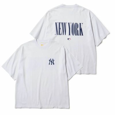 MLB ヤンキース Tシャツ オーバーサイズ T-Shirt 中津川吾郎 MIN-NANO ニューエラ/New Era ホワイト【nejp】