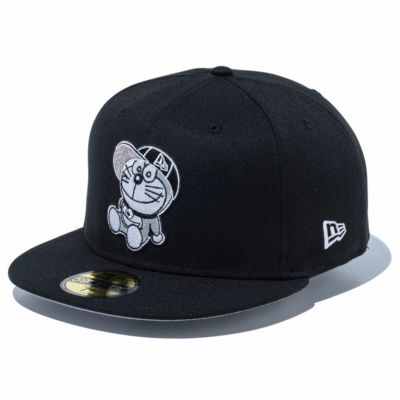 ドラえもん キャップ DORAEMON キャップデザイン 59FIFTY Fitted Hat ニューエラ/New Era ブラック