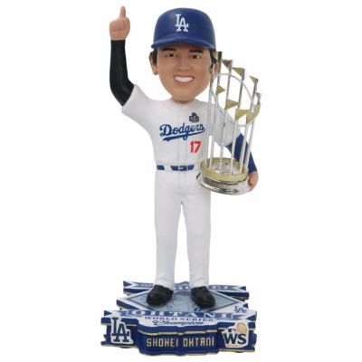 MLB 大谷翔平 ドジャース ボブルヘッド 【2024個限定】ワールドシリーズ2024優勝記念 8 Inch BobbleHead フィギュア FOCO