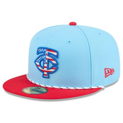 美品！New Era 59FIFTY キャップ 7 1/4 ブリュワーズ MLB ブリュワーズ キャップ 【海外版】2025 独立記念日 Fourth of July