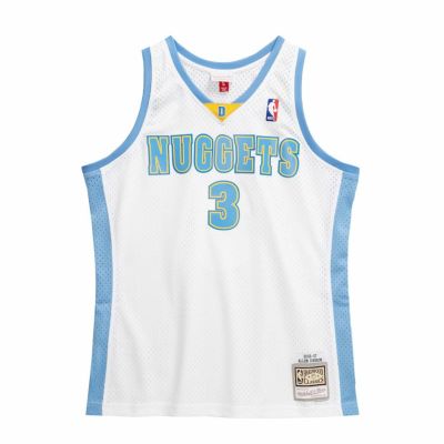 adidas - NBA　IVERSON アレン・アイバーソン　デンバーナゲッツ ユニフォーム NBA NUGGETS IVERSON #3 アレン・アイバーソン adidas製