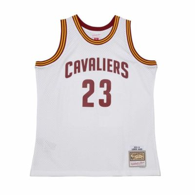 Mitchell &amp; Ness - Mitchell &amp; Ness レブロン・ジェームス NBA ユニフォーム Mitchell&Ness NBA レブロン・ジェームズ クリーブランド