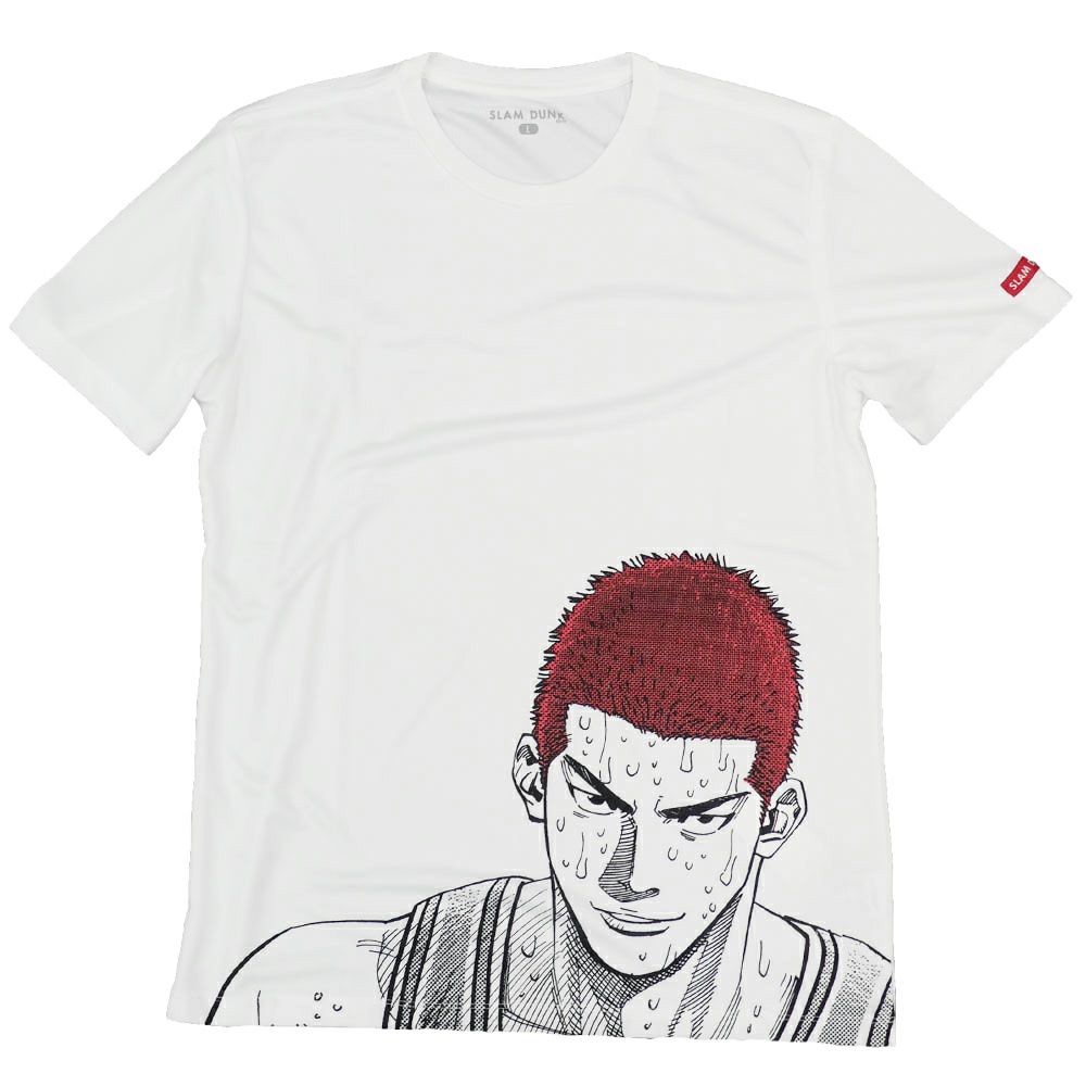 Slam Dunk スラムダンク Tシャツ 半袖 スポーツt スリム 花道 ホワイト セレクション Mlb Nba Nfl プロ野球グッズ専門店 公式オンラインストア