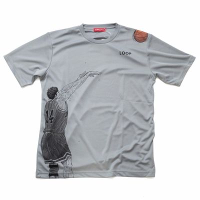 Slam Dunk スラムダンク Tシャツ 半袖 スポーツt 赤木 Rejection グレー セレクション Mlb Nba Nfl プロ野球グッズ専門店 公式オンラインストア